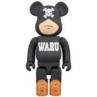 BE@RBRICK TOKYO TRIBE WARU 400％ BLACK