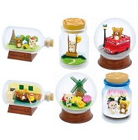 リラックマ Terrarium of Rilakkuma ヨーロッパの旅気分 全6種