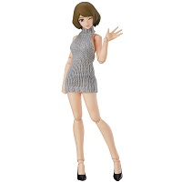 figma 女性body チアキ with バックレスセーターコーデ