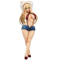 海で出会ったブロンドガール