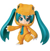 ねんどろいど 初音ミク きぐるみアグモンVer.