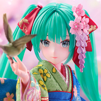 初音ミク 日本人形