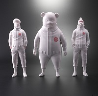 ワンピース アーカイブコレクション ハートの海賊団 ベポ シャチ ペンギン ホワイト