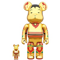 BE@RBRICK コケブリック 金メッキ 100％ & 400％
