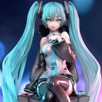 PRISMA WING 初音ミク “Art by neco“