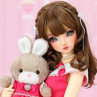 SDGrSuper Dollfie Graffiti 女の子 ミナとmini キャンディ