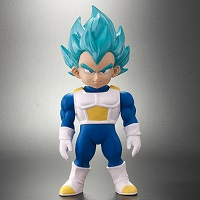 ドラゴンボール レトロソフビコレクション SSGSSベジータ